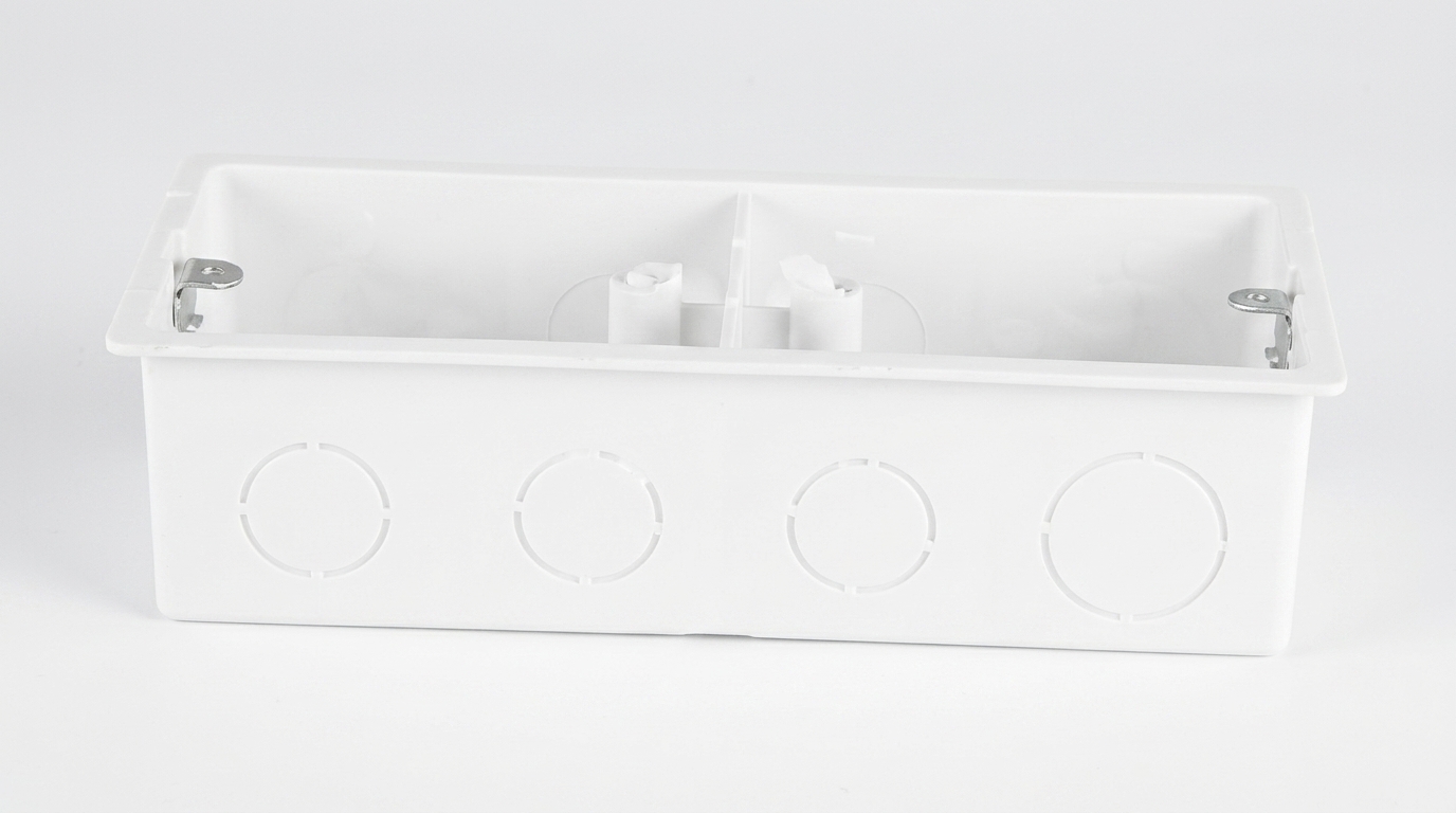 Double Gang PVC Junction Box